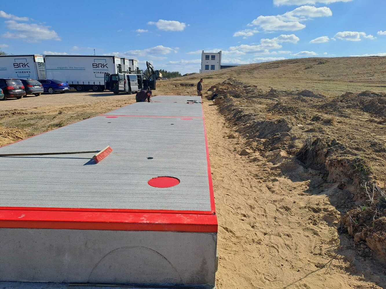 Waga samochodowa w Bytowie.